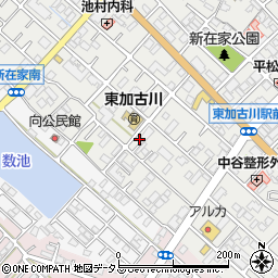兵庫県加古川市平岡町新在家142-1周辺の地図