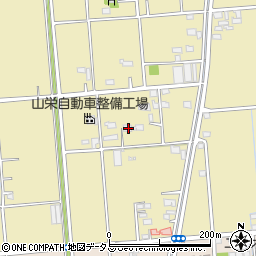 静岡県磐田市豊田376周辺の地図
