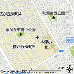 兵庫県神戸市西区桜が丘東町5丁目17-5周辺の地図
