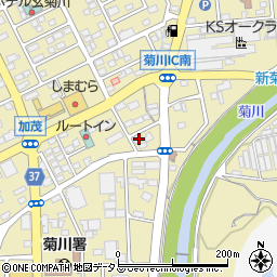 静岡県菊川市加茂5627周辺の地図
