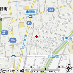 静岡県浜松市中央区市野町1528周辺の地図