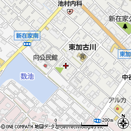 兵庫県加古川市平岡町新在家178-3周辺の地図