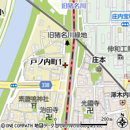 〒661-0961 兵庫県尼崎市戸ノ内町の地図