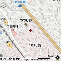 兵庫県加古川市平岡町つつじ野1-112周辺の地図