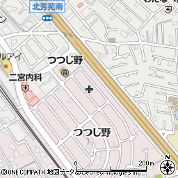 兵庫県加古川市平岡町つつじ野1-102周辺の地図