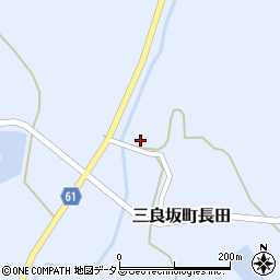 広島県三次市三良坂町長田860周辺の地図