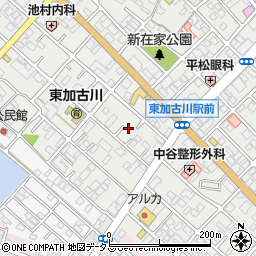 兵庫県加古川市平岡町新在家130-18周辺の地図