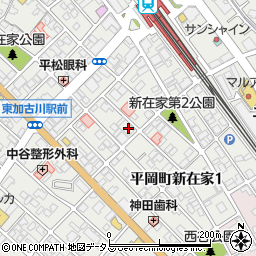 ピザハット東加古川店周辺の地図