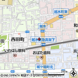 松のや 西宮西田町店周辺の地図