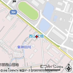 静岡県浜松市中央区西山町1843周辺の地図