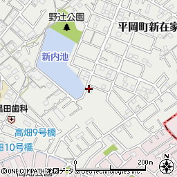 兵庫県加古川市平岡町新在家1958-59周辺の地図