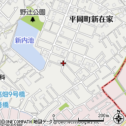 兵庫県加古川市平岡町新在家1958-10周辺の地図
