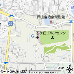 大阪府四條畷市岡山1205周辺の地図