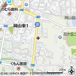 枚方富田林泉佐野線周辺の地図