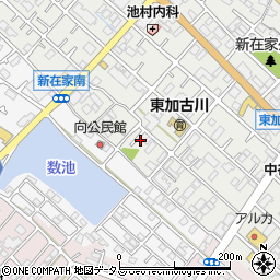 兵庫県加古川市平岡町新在家182-10周辺の地図