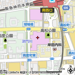 兵庫県立芸術文化センター　チケットオフィス周辺の地図