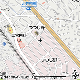 兵庫県加古川市平岡町つつじ野1-123周辺の地図