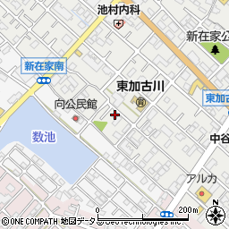 兵庫県加古川市平岡町新在家178-1周辺の地図