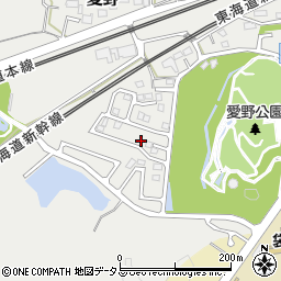 静岡県袋井市愛野3124-40周辺の地図