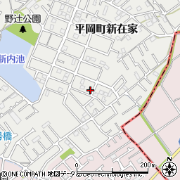 兵庫県加古川市平岡町新在家1958-38周辺の地図