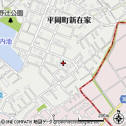 兵庫県加古川市平岡町新在家1952-61周辺の地図