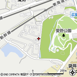 静岡県袋井市愛野3125周辺の地図
