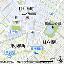 愛知県豊橋市柱七番町64周辺の地図
