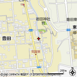 静岡県磐田市豊田76周辺の地図