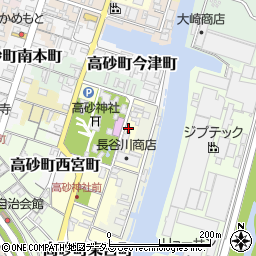 兵庫県高砂市高砂町東宮町110周辺の地図