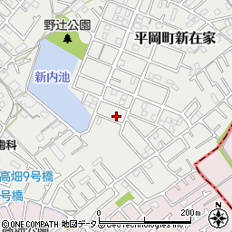 兵庫県加古川市平岡町新在家1958-9周辺の地図