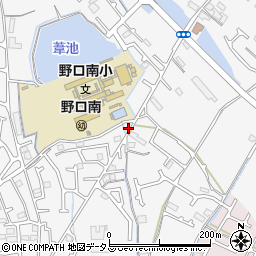 兵庫県加古川市野口町古大内125-4周辺の地図
