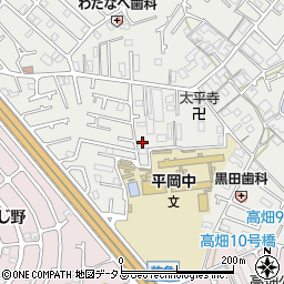 兵庫県加古川市平岡町新在家1821-4周辺の地図
