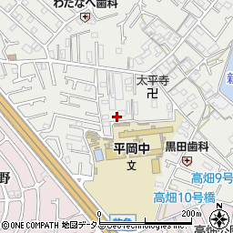兵庫県加古川市平岡町新在家1821-8周辺の地図