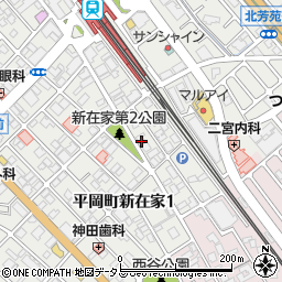 cafe crescere周辺の地図