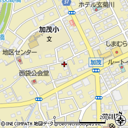 静岡県菊川市加茂5184周辺の地図