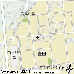 静岡県磐田市豊田651周辺の地図