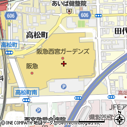 たけふく 阪急西宮ガーデンズ店周辺の地図
