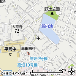 兵庫県加古川市平岡町新在家1895-10周辺の地図