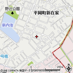 兵庫県加古川市平岡町新在家1958-40周辺の地図