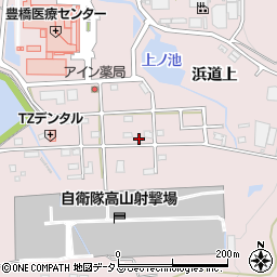 愛知県豊橋市飯村町高山190周辺の地図