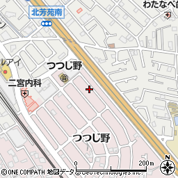 兵庫県加古川市平岡町つつじ野1-89周辺の地図