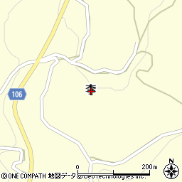 広島県神石郡神石高原町李周辺の地図