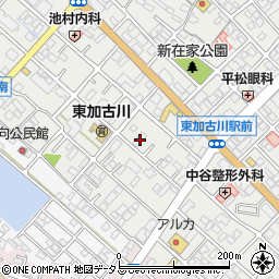 兵庫県加古川市平岡町新在家130-2周辺の地図