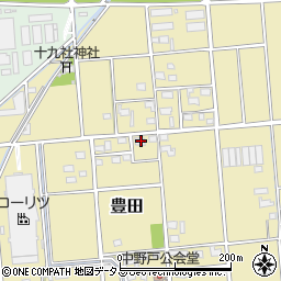 静岡県磐田市豊田663周辺の地図