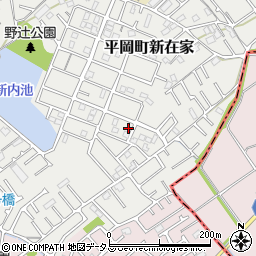 兵庫県加古川市平岡町新在家1958-15周辺の地図