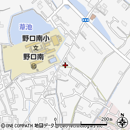 兵庫県加古川市野口町古大内124周辺の地図