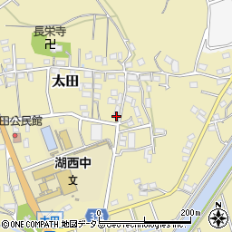 静岡県湖西市太田189-4周辺の地図