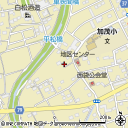 静岡県菊川市加茂1705周辺の地図