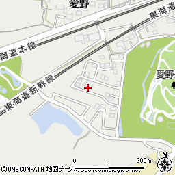 静岡県袋井市愛野3124-43周辺の地図