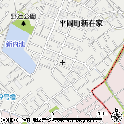 兵庫県加古川市平岡町新在家1958-41周辺の地図